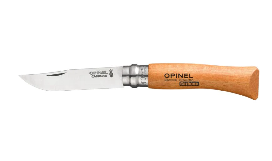 Opinel, # 7 # 8 # 9, hoja de acero inoxidable, Cuchillo